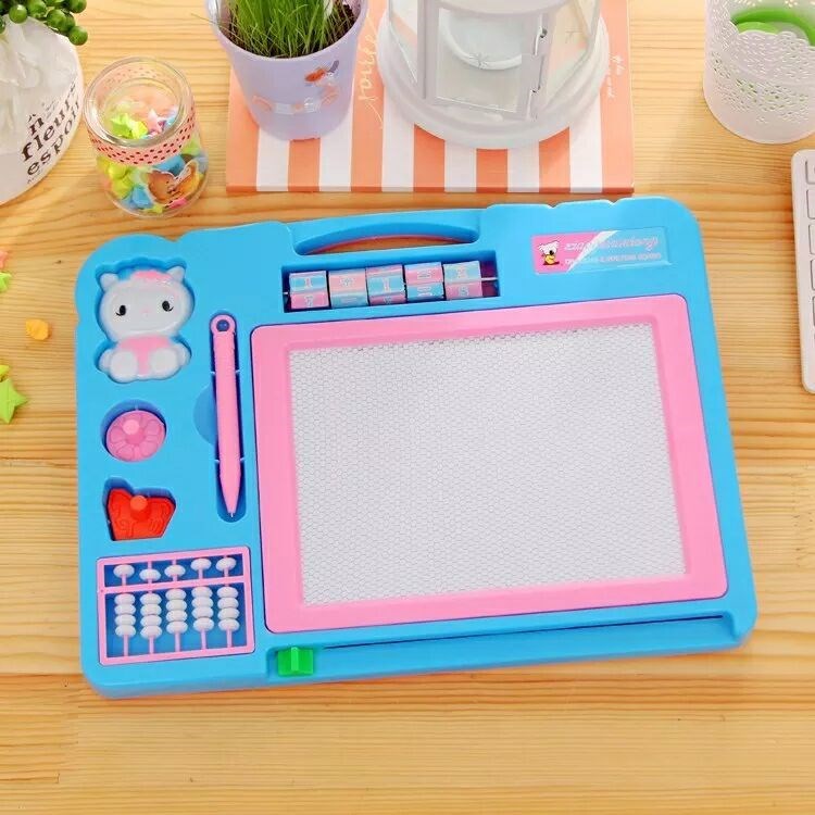 Large size magnetic drawing board Puzzle Toys Children's writing board Colour graffiti gift drawing board pen magnetic drawing board