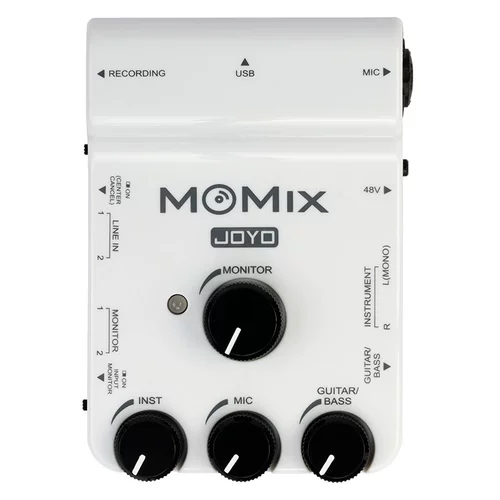 JOYO Momix Mobile Live Sound Card Zhuo Zhuo, подключите и играйте с портативной звукозаписной гитарой Live Live Sound Card