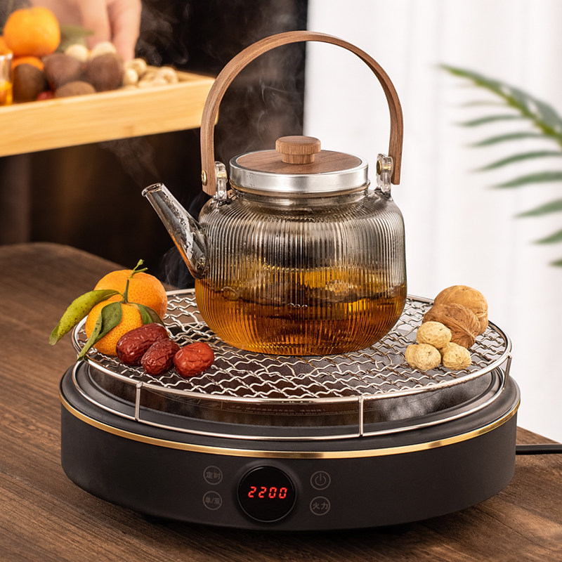Winter Day New walled oven cooking tea Baking Dairy Indoor Electric Pottery Stove High Power Home Electromagnetic Winter Baking Fire Special set-Taobao
