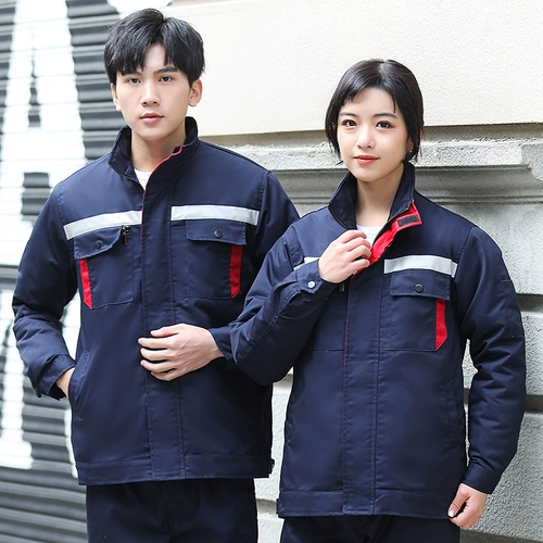 Зимняя износостойкая удерживающая тепло куртка для работы, увеличенная толщина, делается под заказ