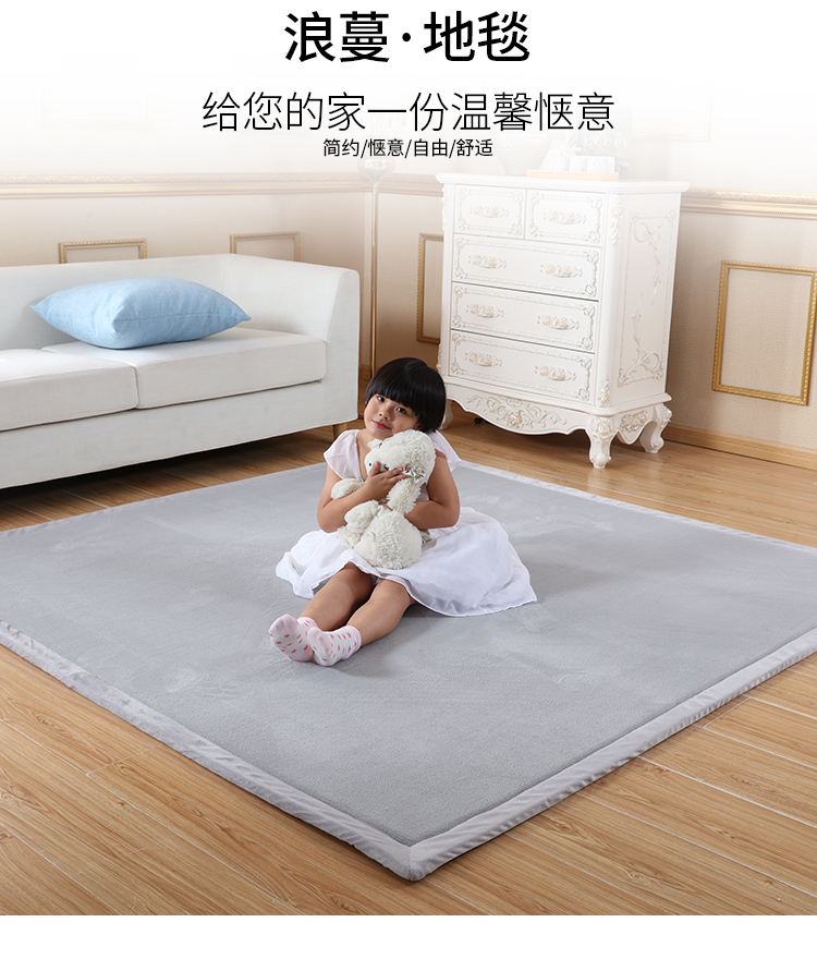 Tuỳ chỉnh tatami mat nệm pad trẻ em dày chống trượt kháng thả giường bé mat bò đệm phòng mat kang - Thảm sàn thảm xốp lót sàn 100x100 giá bảo nhiều