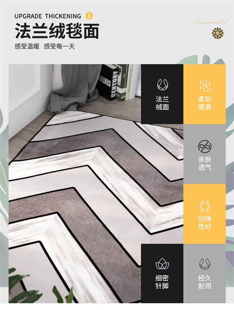 Bắc Âu thảm phòng trang trí ins phòng khách bàn cà phê lười biếng sofa thảm sàn phòng ngủ cạnh giường hình chữ nhật mat - Thảm thảm trải ghế sofa