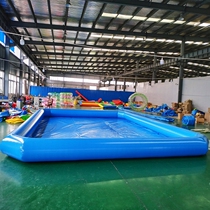 Inflatable pool Large outdoor water park Mobile adult bracket pool thickened childrens play pool fishing pool