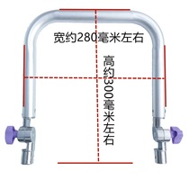 Fishing chair accessories Lean back on their own transformation lying fishing die-cast aluminum new fishing chair gear adjustment fishing chair folding parts
