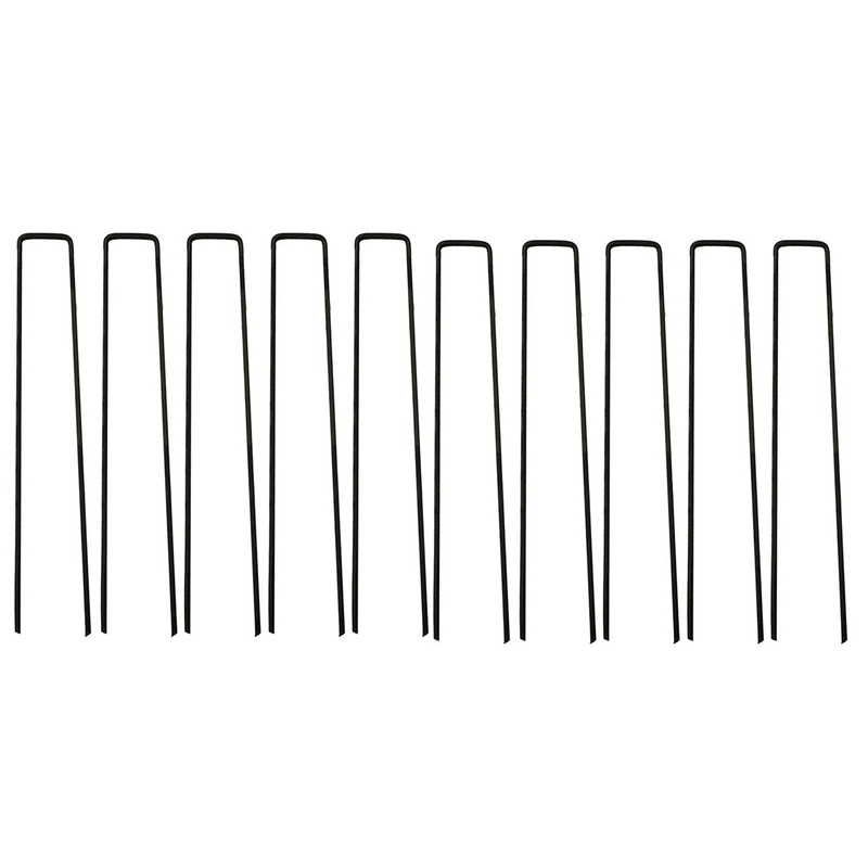 10 Pcs U-Type Turf Staples for Artificial Grass for Lawn So