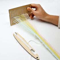 Set DIY Tapestry Multifunctional Wooden Weaving Looms