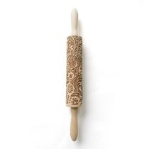 Christmas Flowflake Pattern Rolling Pin Flower