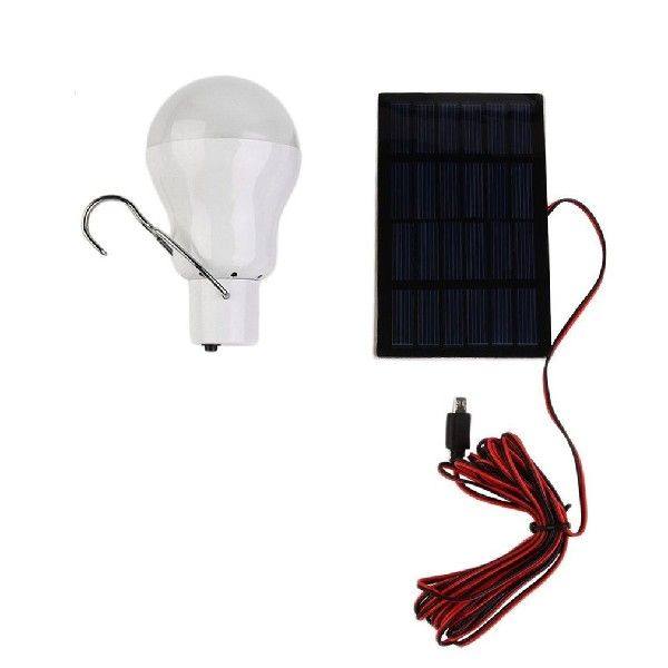 Solar Powered lamp Outdoor Indoor System Lighting 1