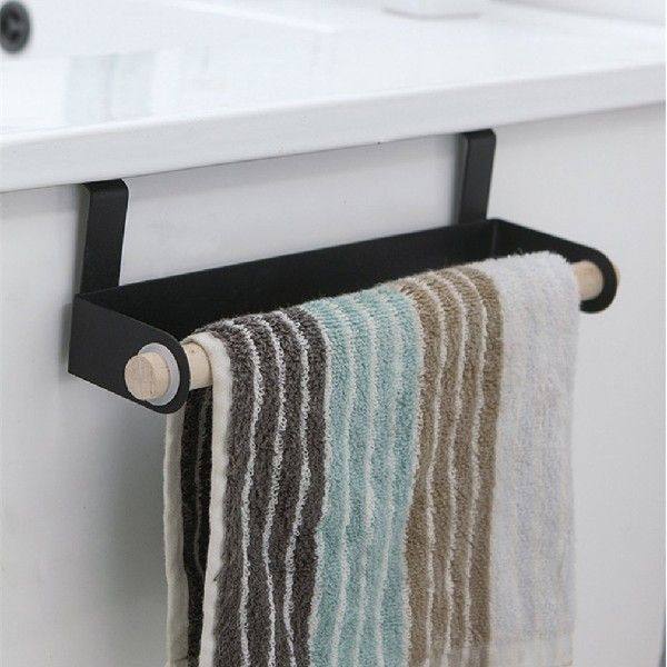 Home Kitchen Paper Holder Hanger Tissue Towel Rack Door