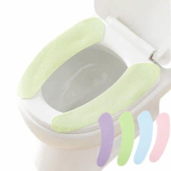 Pair Universal Washable Toilet Seat Cover Warm Soft