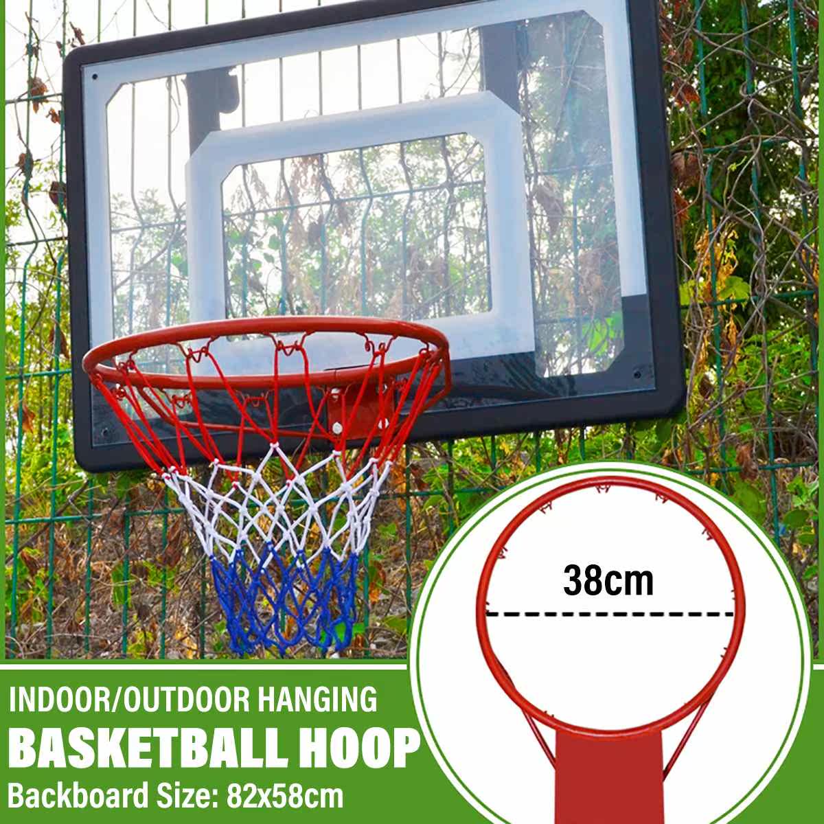 Hanging Kids Basketball Hoop Board Indoor Basket Ball Door M