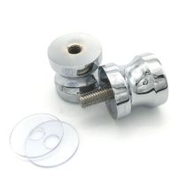 Aluminum Alloy Shower Glass Door Sliding Knob Bathroom