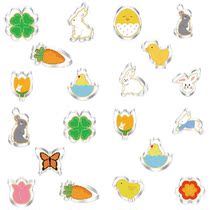 11 Pack Easter Cookie Cutters Set Egg Rabbit Bunny Hare
