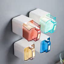 Spice Jar Set Plastic Wall Mounted Seasoning Organizer Condi