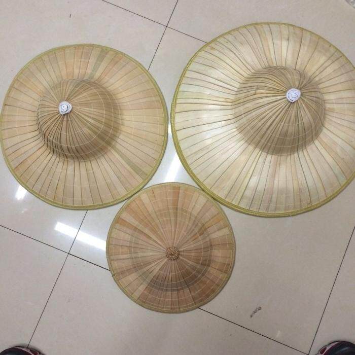 Bucket Hat rice dumplings Leaf Hat Summer Sun Protection Farmers Breed Fields Retro Dougha Hat Manufacturer Leaf Hat Vietnamese Cap-Taobao