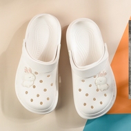 Dép cross có lỗ chống trơn trượt êm chân, Dép có lỗ thoáng khí siêu bền