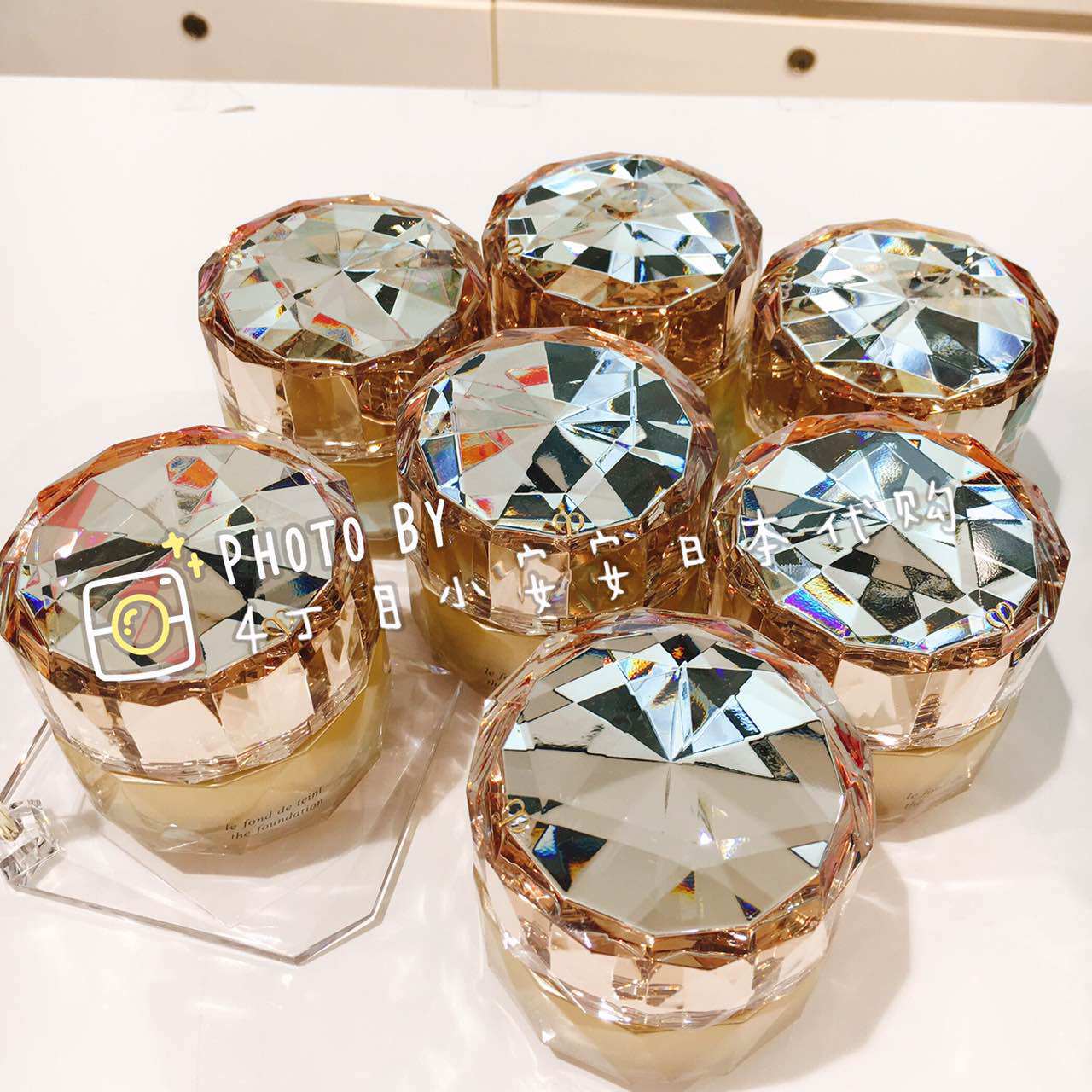 (spot) Japanese special cabinet CPB skin key essence repair your mistress powder bottom cream crystal drill powder cream 30g