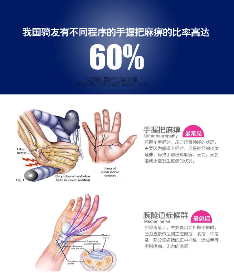 Gants pour vélo mixte - Ref 2239488 Image 8