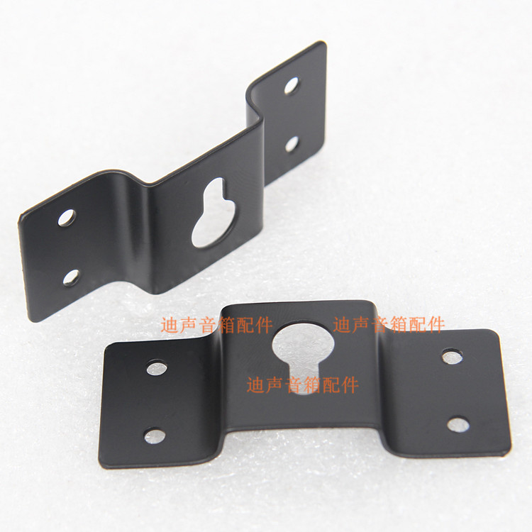 Speaker hook connection sheet unidirectional large horizontal iron hanging sheet iron hanger sheet furniture pendant one price