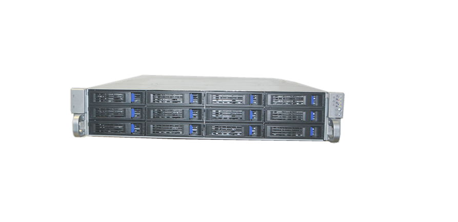 Yan Wanhe and Lianzhi 2412 2U 12-disk hot-swappable storage server chassis monitoring storage chassis