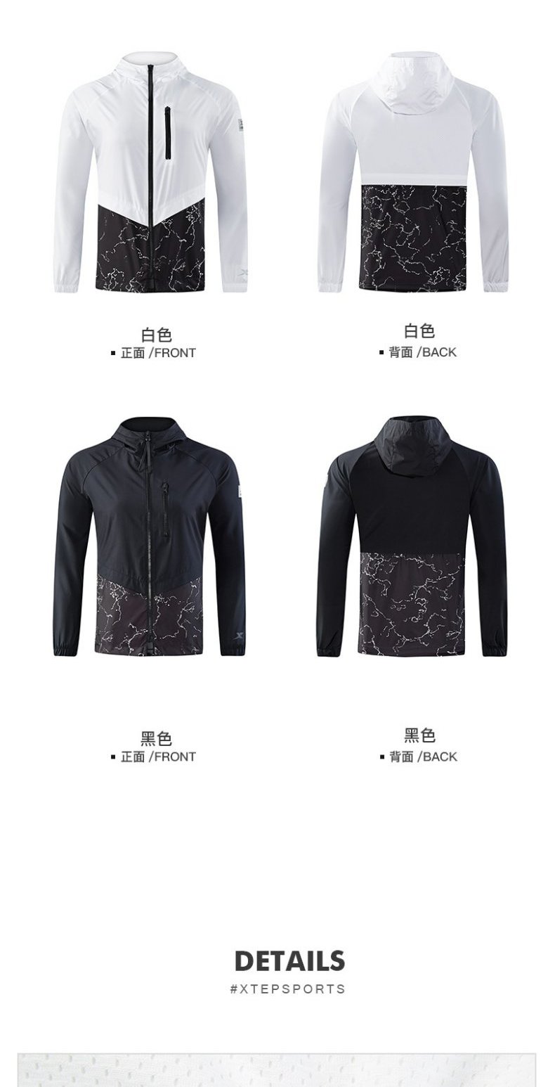 Áo khoác đôi nữ Xtep 2019 Xuân Mới Áo khoác thoải mái trùm đầu Áo khoác dài tay Chạy - Áo khoác thể thao / áo khoác áo khoác lông adidas