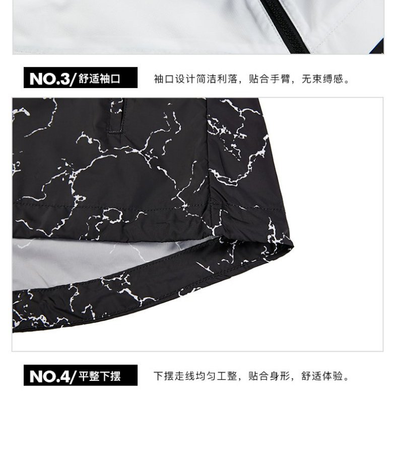 Áo khoác đôi nữ Xtep 2019 Xuân Mới Áo khoác thoải mái trùm đầu Áo khoác dài tay Chạy - Áo khoác thể thao / áo khoác áo khoác lông adidas