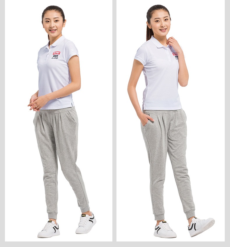 Bước đặc biệt ngắn tay áo thun nữ Phụ nữ mùa hè Mới áo sơ mi POLO mềm tay ngắn thể thao hàng đầu áo polo kẻ ngang