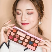 HOJO hoa mới 漾 người yêu 16 màu sô cô la khay màu hoàng hôn hoa hồng màu bí ngô sinh viên màu mắt - Bóng mắt