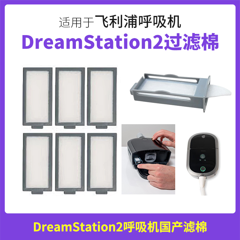 Suitable for Philips Respironics Dream Series Ventilator Filter Cotton Dreamstation2 Filter Cartridge Filter Cotton
