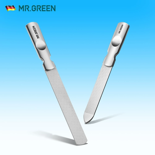 Немецкий г -н Гриен Онхомикоз Файл Специальная шлифовальная шлифовальная машина с тонкой педикюрой толстые профессиональные из нержавеющей стали