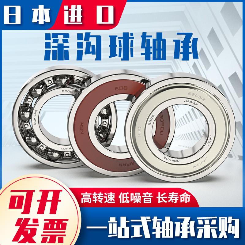 Imported NSK 6200 6200 6201 6202 6203 6204 6205 6205 6206 ZZ DDU
