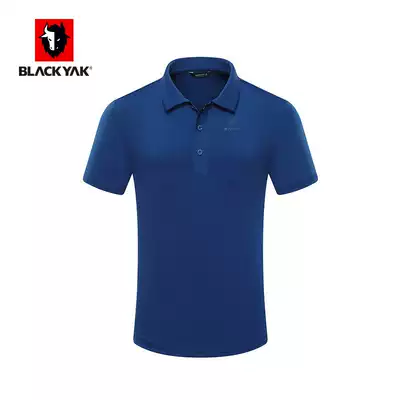 BLACKYAK break outdoor polo shirt short sleeve men spring summer outdoor casual lapel T-shirt men SZM241