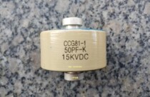 CCG81-1 CCG81-1 50P 50PF 50PF 50PF-K 15KVDC 15KVDC frequency machine High-week wave high-pressure ceramic porcelain dielectric container