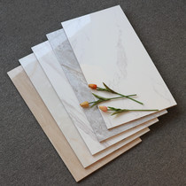 Grey Living Room Wall Brick 400x800 Imitation Stone Textured Tile Kitchen Toilet Porcelain Sheet Balcony Glazed Brick Polished Brick