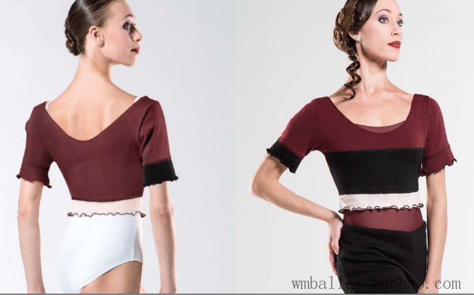 Wei Mel ballet Wear Moi France Import ballet Dance yoga body warm clothes moly
