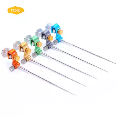 Touku TUKU double needle hook stripper titanium alloy stainless steel double needle stripper hard and curved needle