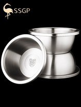 SSGP Germany 304 stainless steel basin Home Kitchen Thicken and knead washing dishes Egg Basin Soup Basin Cuisine Basin