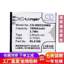 CameronSino applicable Rollei Actioncam 230 240 camera battery RL410B
