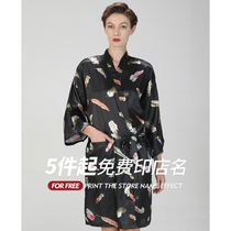 Barber shop guest robe hair salon dedicated high-end tide beauty salon customer service hair cutting cloth perm hair dyeing clothes customization