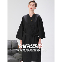 Hair salon high-end dyeing and perming customer service barber shop increase anti-static hair cutting cloth waterproof beauty salon guest robe