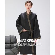 Increase barber shop customer service hairdressing gown hair salon special perm dyed hair clothes cut hair around cloth high-grade waterproof non-stick hair