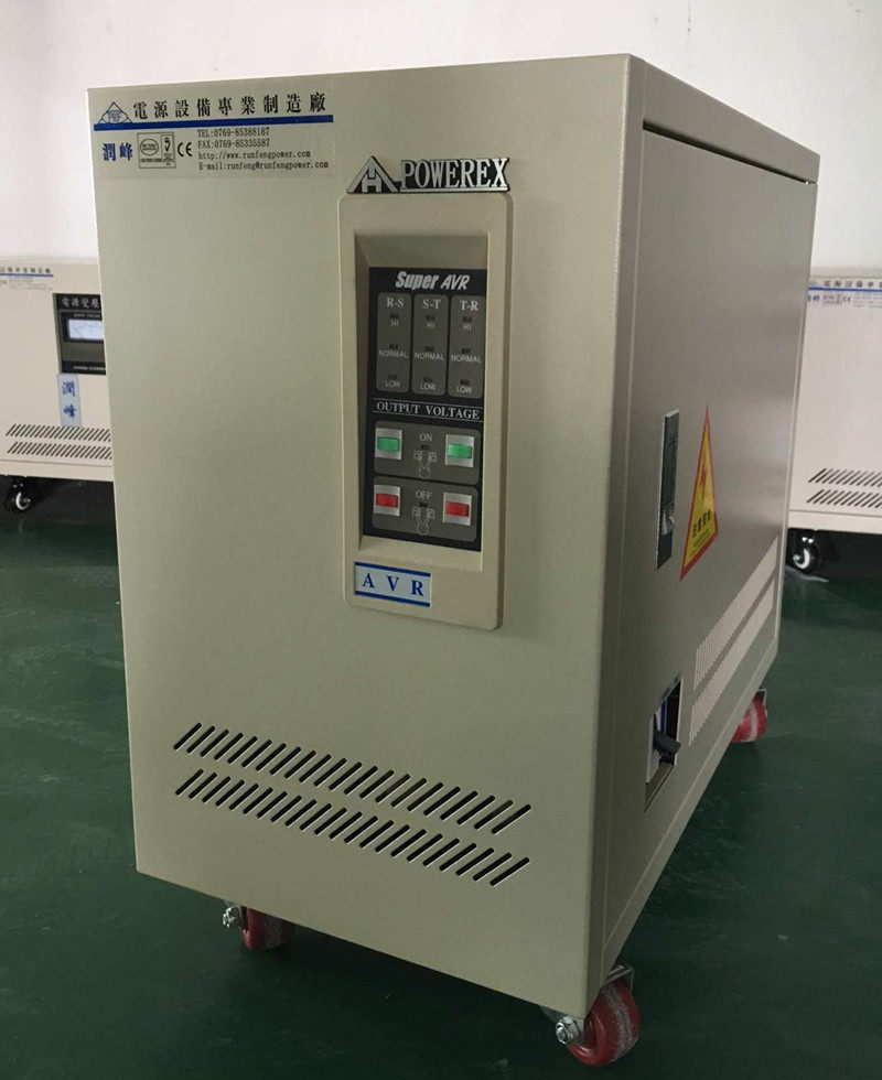 Taiwan Baoying intelligent super regulator PS-320N3 three-phase regulator 20kva imported equipment