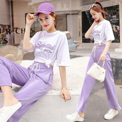 2018夏装新款韩版女装时尚洋气俏皮气质街头