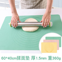 60*40 food grade silicone and noodle pad non-slip with scale non-stick rolling pad high temperature baking kneading pad