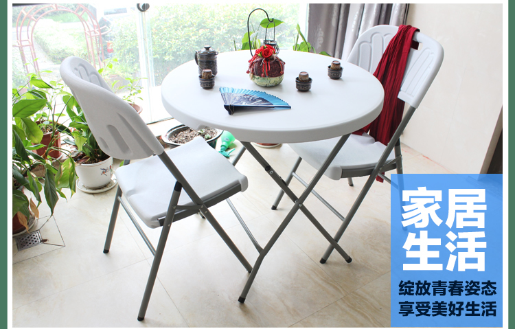 Bàn ăn gấp đơn giản Bàn tròn nhỏ Bàn gấp nhỏ Bàn ăn nhỏ đơn giản Bàn cơm nhỏ Bàn đàm phán Bàn bar - Bàn bàn gấp