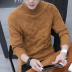 cơ thể sweatermen cao cổ hàng dệt kim của nam giới dày mùa đông Hàn Quốc phiên bản của các sinh viên dài tay áo gió cao đẳng mùa thu / mùa đông áo len. 