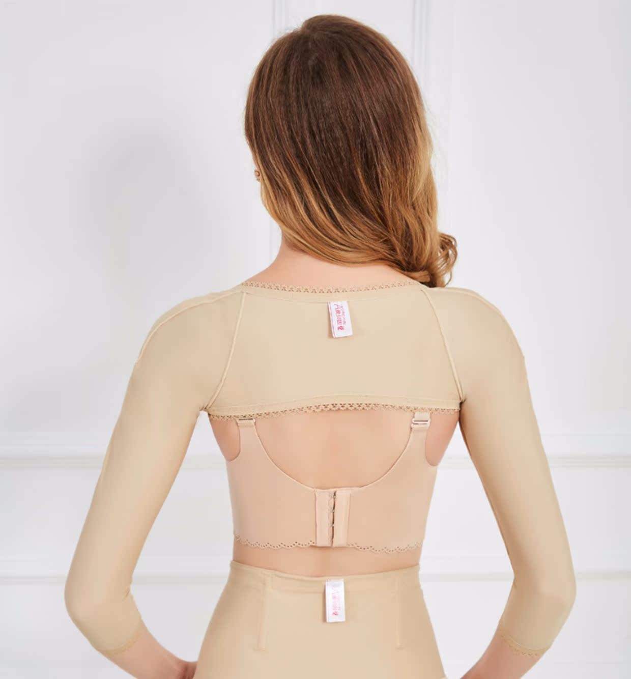 Hút mỡ tay áo mỏng cánh tay nhựa Bộ sưu tập hậu phẫu của bộ ngực chăm sóc áo corset corset áo nhựa áo nịt nữ