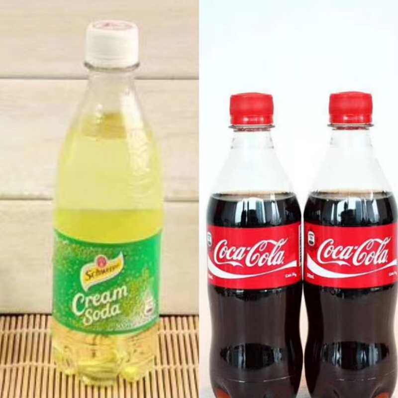 Hong Kong Yuquan cream Cream Soda soda Coca-Cola glue bottled 500ml * 24 bottle boxes-Taobao