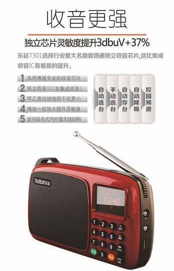 Radio dedicated to the blind elderly Shaoxing opera player listening to the book artifact storytelling Shan Tianfang storytelling complete works memory card