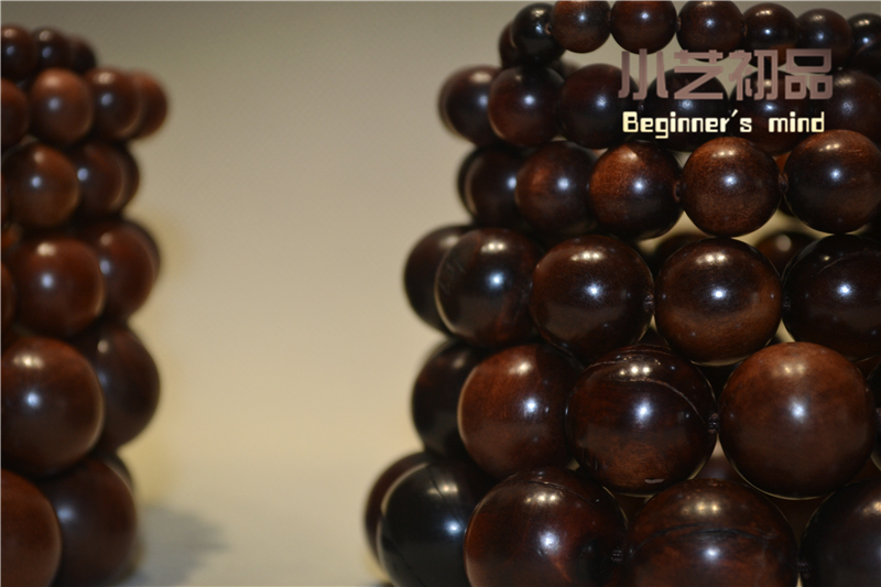 Lightning Strike Wood Bracelet Vòng tròn đơn vệ sĩ Hạt lưu lượng hạt Hạt Mân côi Đạo giáo Xuất hiện đeo vòng đeo tay ác - Vòng đeo tay Clasp vòng tay nữ